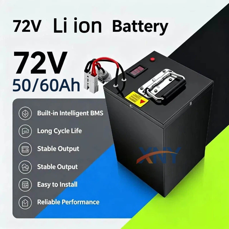 72V 40Ah Lifepo4 Battery Pack - Bateria litowo-jonowa 72V 50Ah 60Ah, z