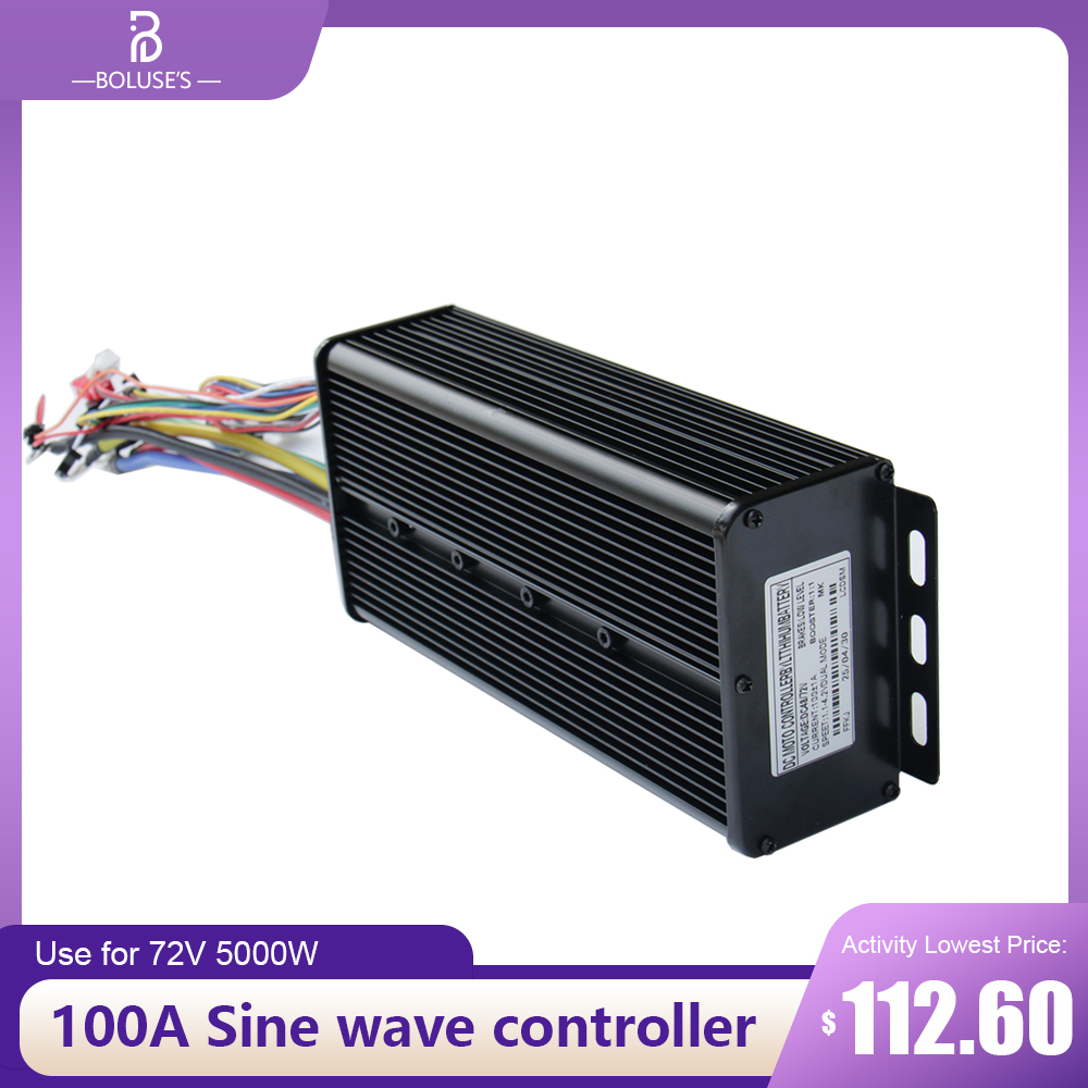 72V 100A Sabvoton Controller - Kontroler 100A do roweru elektrycznego, 48-72V,