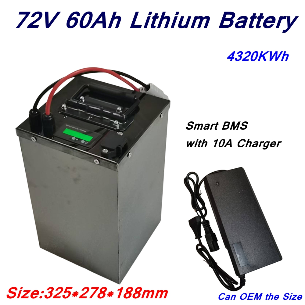 72V 40Ah Lifepo4 Battery Pack - Akumulator litowo-polimerowy 20S 72V 60Ah z